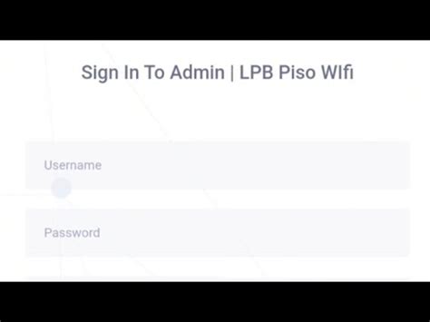 lpb admin password